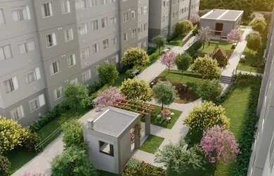 Imagem: O apartamento possui 2 Dormitórios, 1 Banheiro, 31m² de Área