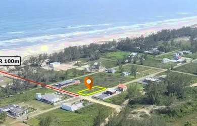Imagem 1: Terreno de esquina a 100 metros do mar Lagoinha Norte