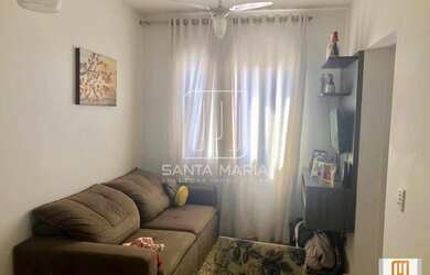 Imagem: O apartamento possui 2 Dormitórios, 1 Banheiro, 1 Vaga na garagem