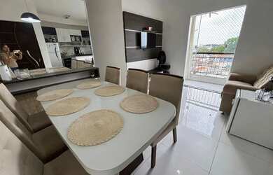 Imagem: O apartamento possui 1 Dormitório, 1 Banheiro, 1 Vaga na garagem