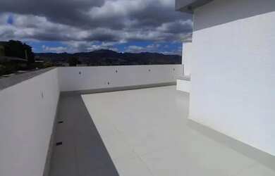 Imagem: O apartamento na cobertura possui 2 Dormitórios, 2 Banheiros