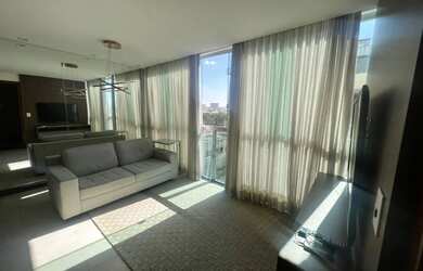 Imagem: O apartamento na cobertura possui 5 Dormitórios, 4 Banheiros