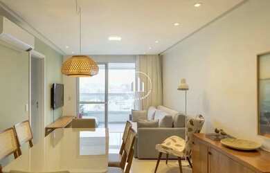 Imagem: O apartamento possui 3 Dormitórios, 2 Banheiros, 2 Vagas na