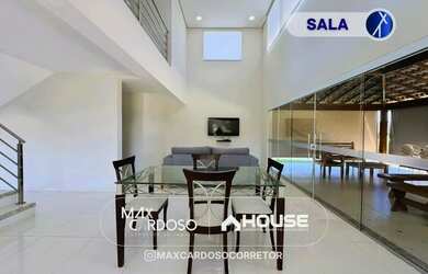 Imagem 6: Casa Duplex Nova de 05 suítes e 1.700 m² de área com lazer em condomínio...