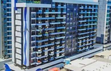 Imagem: O apartamento possui 1 Dormitório, 1 Banheiro, 1 Vaga na garagem