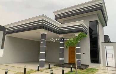 Imagem: A casa possui 3 Dormitórios, 2 Banheiros, 4 Vagas na garagem