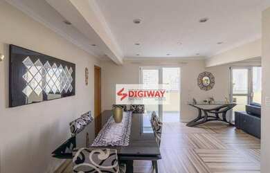 Imagem: O apartamento na cobertura possui 3 Dormitórios, 2 Banheiros