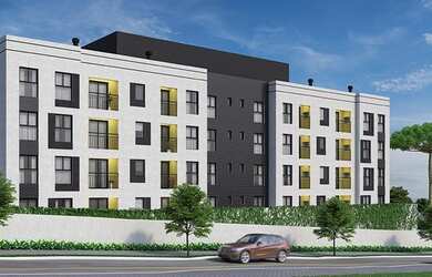 Imagem: O apartamento possui 3 Dormitórios, 1 Banheiro, 1 Vaga na garagem