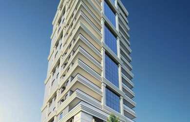 Imagem: O apartamento na cobertura possui 4 Dormitórios, 5 Banheiros