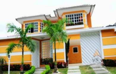 Imagem: A casa em condomínio possui 4 Dormitórios, 5 Banheiros, 4