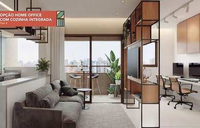 Imagem 8: Apartamento Venda Novo. Piscina, 60m² de Área, 1 Vaga na garageme2 Dormitórios