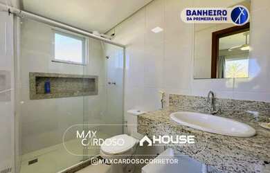 Imagem 12: Casa Duplex Nova de 05 suítes e 1.700 m² de área com lazer em condomínio...