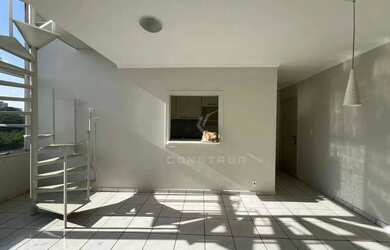 Imagem: O apartamento na cobertura possui 2 Dormitórios, 2 Banheiros