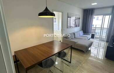 Imagem 3: APARTAMENTO MOBILIADO LOCAÇÃO EM ALPHAVILLE - 49m² Suite Lavabo 1 Vaga