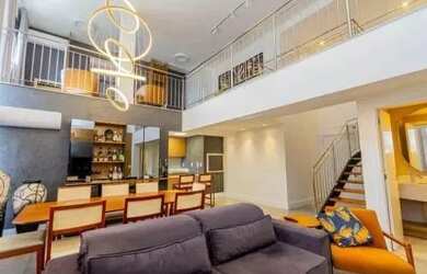 Imagem: O apartamento na cobertura possui 3 Dormitórios, 2 Banheiros