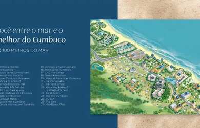 Imagem 5: Vista Costeira Cumbuco. Piscina, Churrasqueira, Varandae48m² de Área