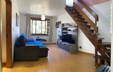 Imagem: O apartamento na cobertura possui 2 Dormitórios, 2 Banheiros