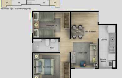 Imagem 8: Apartamento residencial para venda, Jardim Maria Duarte, São Paulo -...