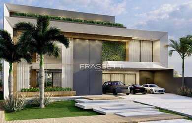 Imagem: A casa em condomínio possui 5 Dormitórios, 5 Banheiros, 5