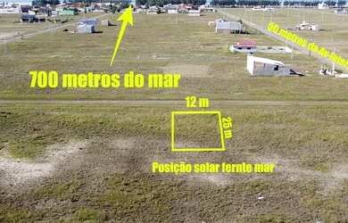 Imagem: O terreno está localizado em Balneário Gaivota, SC à venda