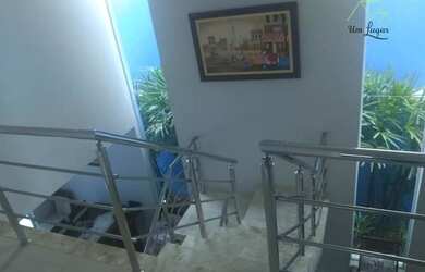 Imagem 9: Casa com piscina. Piscina, 200m² de Área, 4 Banheirose3 Dormitórios