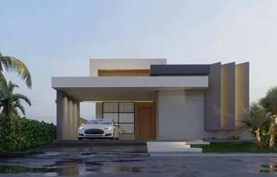 Imagem: A casa em condomínio possui 3 Dormitórios, 3 Banheiros, 2