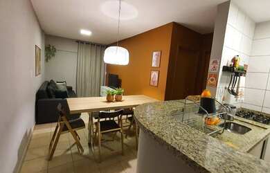 Imagem: A kitnet possui 1 Dormitório, 1 Banheiro, 1 Vaga na garagem