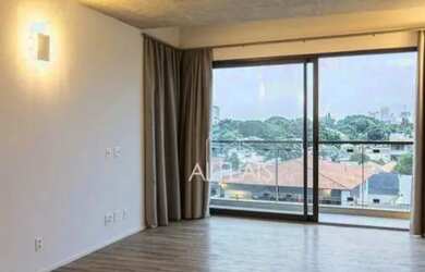 Imagem: O studio para alugar possui 1 Dormitório, 1 Banheiro, 39m²