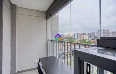 Imagem 8: Studio Mobiliado com Varanda em Moema