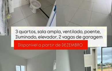 Imagem: O apartamento possui 3 Dormitórios, 2 Banheiros, 2 Vagas na