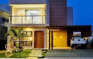 Imagem 6: Linda casa com 4/4 e móveis modulados no Terras Alphaville