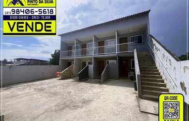 Imagem: A casa possui 1 Dormitório, 1 Banheiro, 1 Vaga na garagem