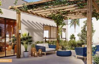 Imagem 6: Vista Costeira Cumbuco. Piscina, Churrasqueira, Varandae48m² de Área