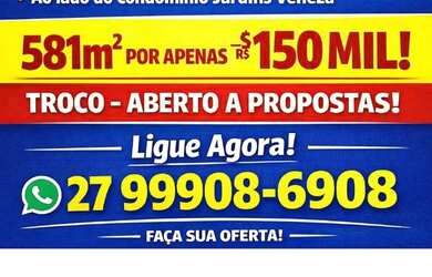 Imagem: O terreno possui 580m² de Área e está localizado em Morro