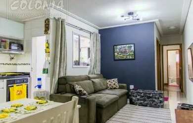 Imagem: O apartamento possui 2 Dormitórios, 2 Banheiros, 1 Vaga na