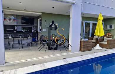 Imagem 3: Casa em Condomínio para Locação em Camaçari, ALPHAVILLE III, 4 dormitórios, 4 suítes, 5 ba