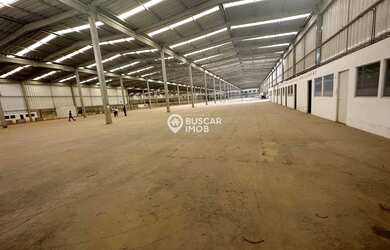 Imagem: O depósito possui 15.000m² de Área e está localizado em