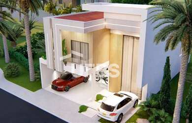 Imagem: A casa em condomínio possui 3 Dormitórios, 4 Banheiros, 2