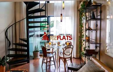 Imagem: O studio possui 1 Dormitório, 1 Banheiro, 1 Vaga na garagem