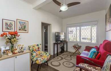 Imagem: O apartamento possui 2 Dormitórios, 1 Banheiro e 44m² de Área