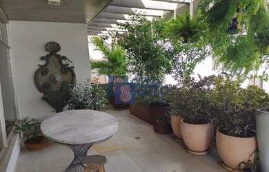 Imagem: O apartamento na cobertura possui 4 Dormitórios, 4 Banheiros