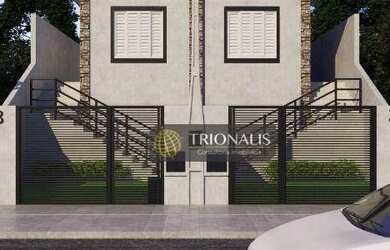 Imagem: A casa possui 2 Dormitórios, 2 Banheiros, 2 Vagas na garagem