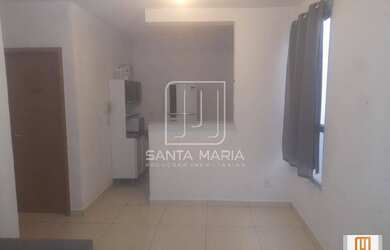 Imagem: O apartamento possui 2 Dormitórios, 1 Banheiro, 1 Vaga na garagem