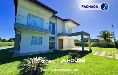 Imagem 3: Casa Duplex Nova de 05 suítes e 1.700 m² de área com lazer em condomínio...