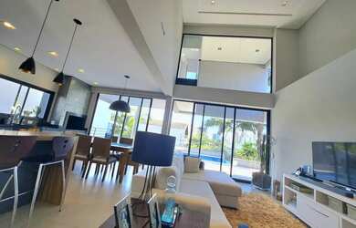 Imagem 13: Casa no Cond. Ariribá Moderna 3 dorms 279m² com piscina