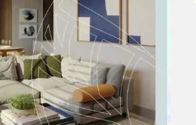 Imagem: O apartamento possui 4 Dormitórios, 4 Banheiros, 3 Vagas na