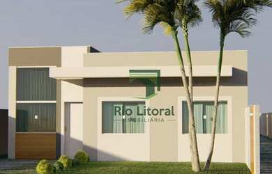 Imagem: A casa possui 3 Dormitórios, 2 Banheiros, 3 Vagas na garagem