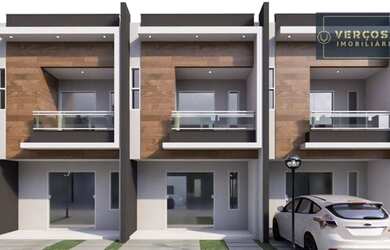 Imagem: A casa possui 3 Dormitórios, 2 Banheiros, 1 Vaga na garagem