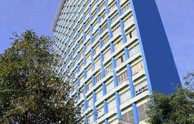 Imagem: O apartamento possui 1 Dormitório, 1 Banheiro, 1 Vaga na garagem