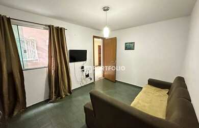 Imagem: O apartamento possui 2 Dormitórios, 1 Banheiro e 56m² de Área